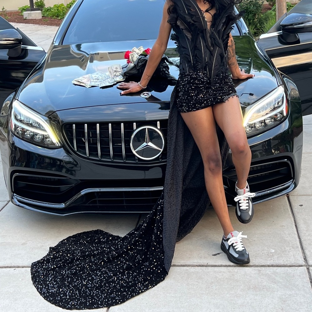 Custom made 2 piece Prom Gown.
